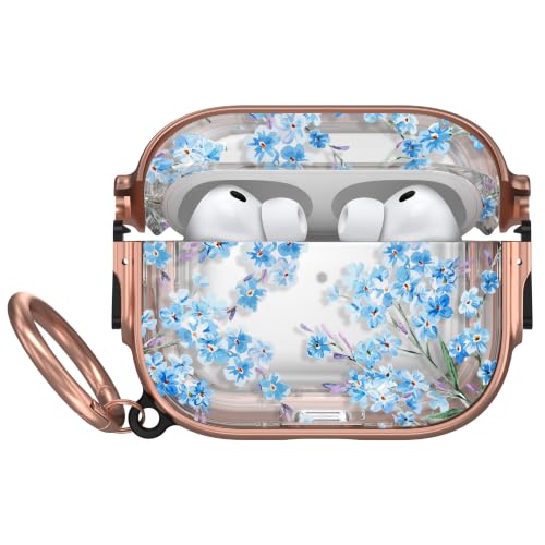 for AirPods Pro 3 Case with Safety Lock,Magsafe Compatible,Blue - color: Blue, size: Airpods Pro 3 Case (2025)