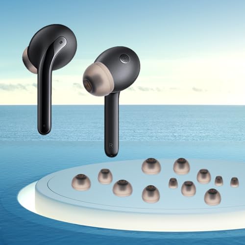 24Pcs Silicone Replacement Earbud Tips Earbud Covers Extra Small Earbuds Tips Replacement Earbud Tips Soft Silicone Earbuds for in-Ear Headphones Extra Small Ear Tips for in Ear Earbuds