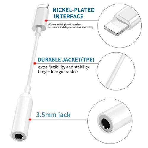 Lightning to 3.5mm Headphone Jack Adapter
