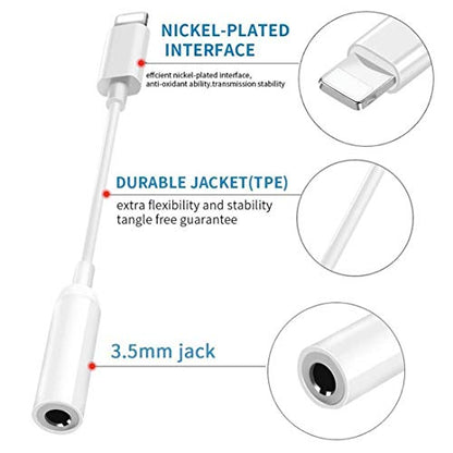 Lightning to 3.5mm Headphone Jack Adapter
