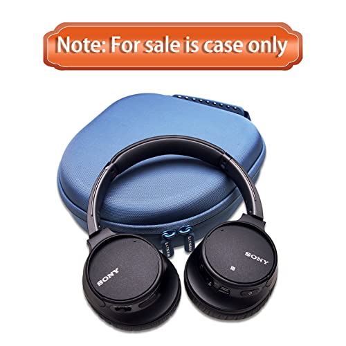 Case for Sony WH-CH720N/WH-CH520 Noise Canceling Wireless Headphones Blue | Hard Carrying Travel Case for Sony WH-CH720N/WH-CH520 Noise Canceling Wireless Headphones - color: Blue
