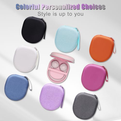 Headphone Headset Case Compatible with JBL Tune 510BT/Soundcore by Anker Life Q20 Q30/BERIBES/KVIDIO/Sony Wireless On-Ear Headphones, Pink - color: Pink