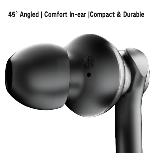 USB-C Earbuds Noise Cancellation Hybrid Driver Bass Boost Wired Headphones | Type C Plug,Deep Bass Ear Bud Call Noise-canceling Mic Wired Earphone Compatible with iPhones 17 16 15 pro max and C port