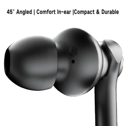 USB-C Earbuds Noise Cancellation Hybrid Driver Bass Boost Wired Headphones | Type C Plug,Deep Bass Ear Bud Call Noise-canceling Mic Wired Earphone Compatible with iPhones 17 16 15 pro max and C port