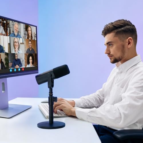 InnoGear 2 Set Desktop Microphone Stand Mic Stand Desk Mount for Fifine