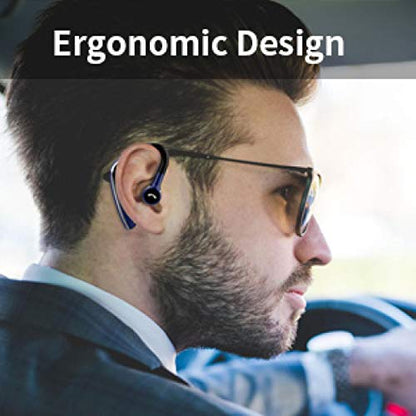 QT S Wireless Earbuds: True Mini Bluetooth TWS Stereo Ear Hook Mic in Ear Earphones Truly Sport Headphones Sweatproof Gym Running Jogging Workout