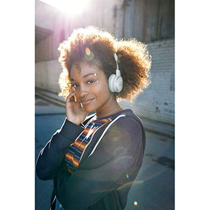 JBL Live 460NC - On-Ear Nc Headphones - White | JBL Signature Sound, Keep the noise out, or in You choose, Get help just by using your voice - color: White