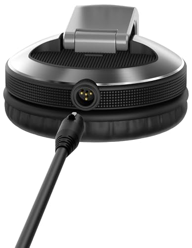 Pioneer DJ HDJ-X10 Flagship Over-Ear DJ Headphones - Black Bundle with Case, Stand, and Austin Bazaar Polishing Cloth - color: HDJ-X10, style: Black