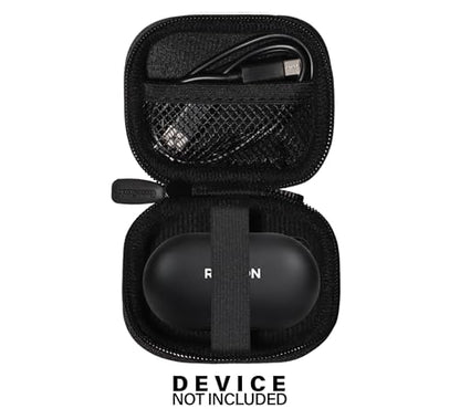 Case for Raycon Everyday Earbuds (2024 Edition) - in-Ear Buds, Raycon Fitness Earbuds (Black) - color: Black