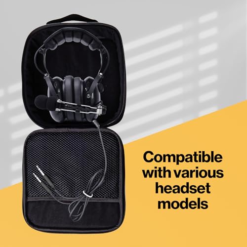 Pilot Headset Bag - Durable Aviation Headset Bag for Secure Storage and Easy Transport