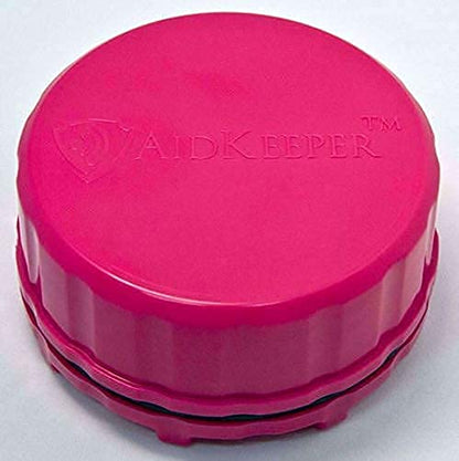 Hearing Device Protection Case - Crush & Water Resistant Hard Case for Storage and Protection of Aids, Batteries, and Devices (Hot Pink) - color: Hot Pink