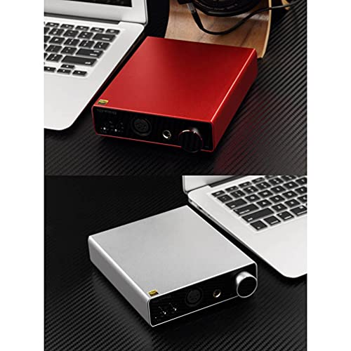Topping L50 NFCA Headphone Amplifier, 3500mW x 3500mW HiFi SE/BAL Input Desktop Home Audio Amp 6.35mm 4 Pin XLR Iems Output Gain Switch 2 Channel Preamplifier (Silver)