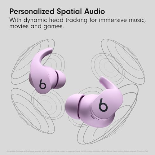 Beats Fit Pro (1st Gen) - True Wireless Noise Cancelling Earbuds - Active Noise Cancelling - Sweat Resistant Earphones, Compatible with Apple & Android, Class 1 Bluetooth® - Stone Purple - color: Stone Purple, style: Fit Pro