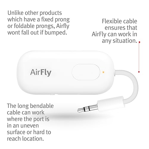 Twelve South AirFly Pro Bluetooth Wireless Audio Transmitter Receiver & Twelve South Butterfly 2-in-1 USB-C MagSafe Charger - style: Bundle AirFly Pro + ButterFly