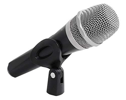 Rockville RMP-XLR Dynamic Cardioid Microphone with 10' XLR Cable, 3-Pack | Professional Wired Vocal Mic, On/Off Switch, Steel Mesh Grill, OFC Copper Cable, Includes Clip and Pouch, Studio and Stage