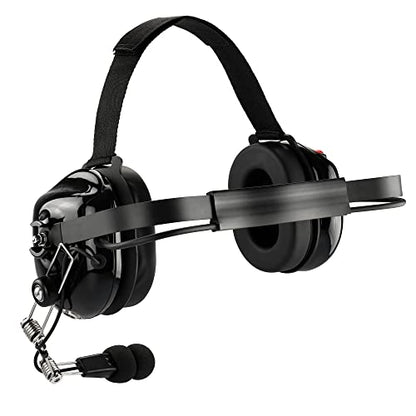 BHDH50PTT-BK-AX Noise Cancelling Headset for Motorola MOTOTRBO XPR3000 XPR3300 XPR3500e