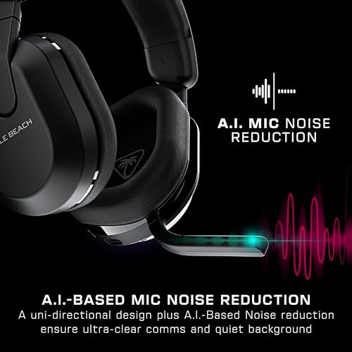 Turtle Beach Stealth 600 Wireless Gaming Headset Renewed for Xbox, PS5, PC - color: Black, style: Stealth 600