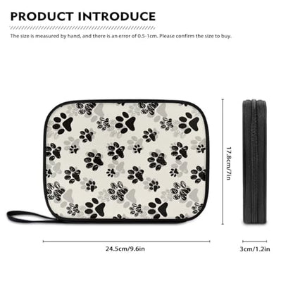 Watch Straps Carrying Bag Portable Watch Band Organizer Bag Compatible with Apple Watch Bands, Watch Band Pin Easy to Carry, Dog Paw - color: Dog Paw