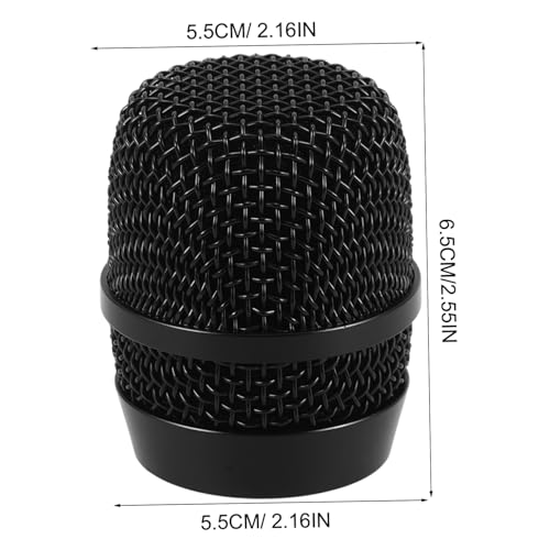 Vaguelly Mic Ball Head Mesh Grill Replacement Grille for Microphone Pop Filter Cover