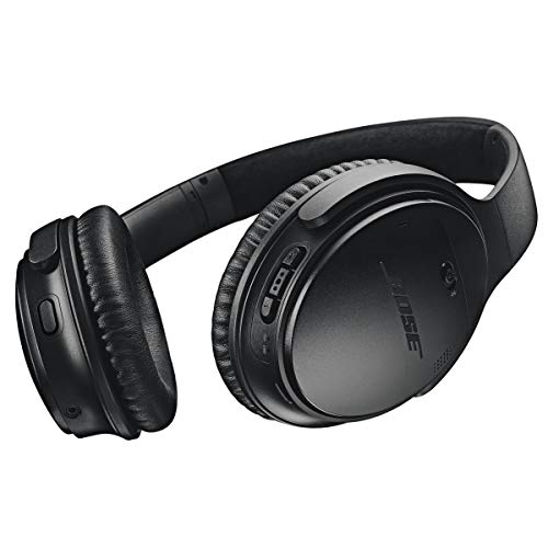 Bose QuietComfort 35 II Wireless Bluetooth Headphones, Noise-Cancelling, with Alexa Voice Control - Black - color: Black