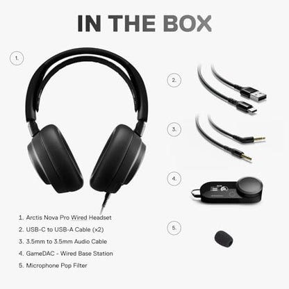 SteelSeries Arctis Nova Pro X Gaming Headset for Xbox - Signature Arctis Sound - style: Nova Pro Xbox