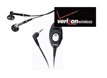 Headset OEM 2.5mm Hands-Free Earphones Dual Earbuds Headphones Earpieces w Mic Stereo Black for Verizon Samsung Gusto 2 - Verizon Samsung Gusto U360 - Verizon Samsung Haven U320