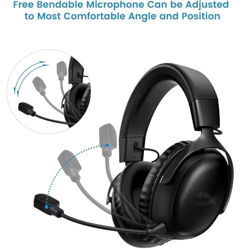 Cloud 3 Mic Boom, Replacement Microphone 3.5mm Detachable Noise Cancelling with Mute LED Indicator Repair Parts for Kingston HyperX Cloud III/Cloud 3 Gaming Headset