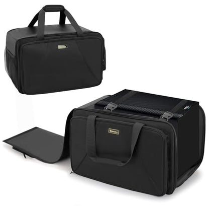 Speaker Carrying Case for QSC K8/K8.2, Padded Portable Tote Bag | Thickened Sponge for Compact 8" Speaker Cabinets, Stores Microphone, Cable, Adapter for Gig, Band, Rehearsal, Bag Only