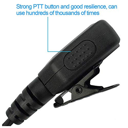 Retevis Walkie Talkie Earpiece with Mic, G Shape, for RT22/RT68/RT21/H777 | Volume Adjust, 2 Pin Compatible with Baofeng, Pxton, Kenwood Two Way Radios, 2 Way Radio Earpiece, Retails, Schools(10 Pack) - style: Volume Adjustable