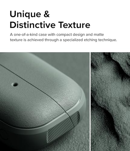 Ringke Onyx Magnetic Designed for Samsung Galaxy Buds 3 Pro & 3 & 3 FE Case [Compatible with MagSafe] Prevents Oily Smudges Feels Good in The Hand Non-Slip Cover - Sage Green - color: Sage Green, size: Galaxy Buds 3 Pro / Galaxy Buds 3