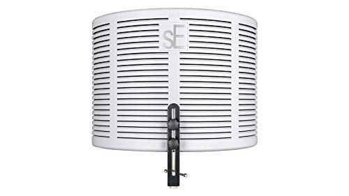 sE Electronics RF-X/WB Reflection Filter, Lightweight, White - style: RF-X / WB