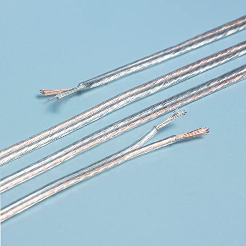 RCA Speaker Wire Pigtail Bare Cable RCA Plug Open End Subwoofer Wire-2 M