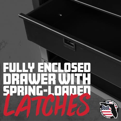 Gator Rackworks Wired Microphone Rack Mounted Drawer with Lock - Fits 10 Wired Microphones, 2U Size (GRW-DRWMIC10) - size: 2U Rack Space - Wired Mic Insert, style: Wired Mic Drawer
