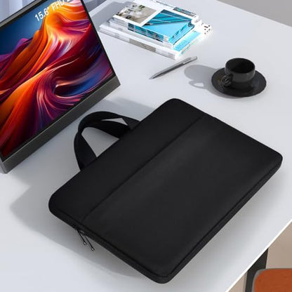 Portable Monitor Case, 15.6-16.1 inch Monitor Sleeve Carrying Bag Compatible with MNN KYY Innoview ASUS Zenscreen 15.6" 16" Portable Display Monitors - size: 15.6-16.1 Inch