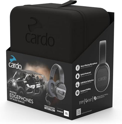 Cardo Packtalk Edgephone for ORV - Crafted for the Rough terrains and Cellular-Free connectivity for Non-Helmet Applications - Duo Pack - size: Dual Pack, style: Eddgephone ORV