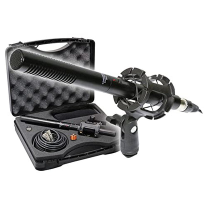 Canon EOS C300 Mark II Camcorder External Microphone Vidpro XM-55 13-Piece Professional Video & Broadcast Unidirectional Condenser Microphone Kit