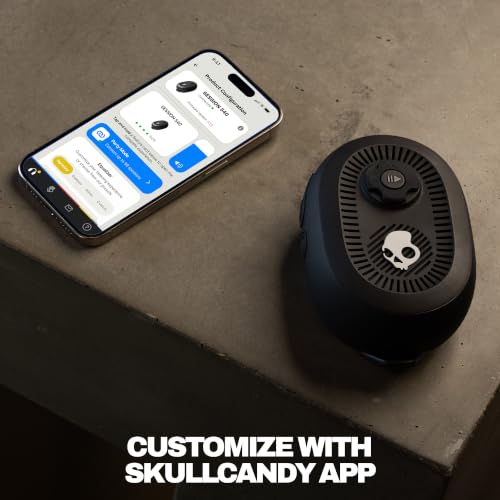 Skullcandy Session 540 Portable Lightweight Bluetooth Speaker - True Black | Waterproof, Dustproof, 17 Hours of Playtime, Built for Home, Outdoors, Party, Travel, Big Sound, iPhone Android Compatible - color: True Black