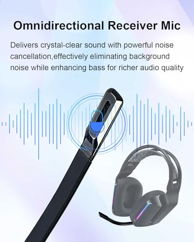 Replacement 3.5mm Game Microphone for Logitech G733 Gaming Mic