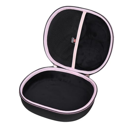 FBLFOBELI Hard Headphone Storage Case for Silensys E7 / PurelySound E7 / MOVSSOU E7 / COWIN E7 / Tapela E7 / Audonia E7 Active Noise Cancelling Bluetooth Headphones (Case Only) (Pink) - color: Pink