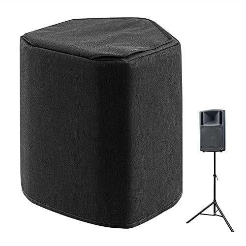 Maplefield Black Padded Speaker Cover Compatible with Bose S1 Pro - Transport Handle Flap for Bluetooth Speaker - Waterproof & Dustproof Protection for Bose S1 Pro Cover - 11.2in D x 9.5in W x 13in H