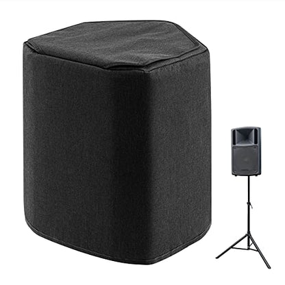 Maplefield Black Padded Speaker Cover Compatible with Bose S1 Pro - Transport Handle Flap for Bluetooth Speaker - Waterproof & Dustproof Protection for Bose S1 Pro Cover - 11.2in D x 9.5in W x 13in H