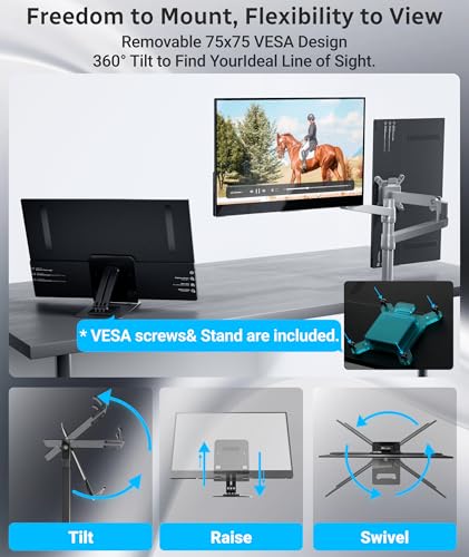 Ingnok Touchscreen Monitor for Laptop,Dual USB C,15.6Inch FHD 1080P | 10 Point Touch,USB C mini HDMI for Laptop,Mac,mini PC,Built in Speakers,with Adjustable Stand,VESA,Lightweight,Eyecare - style: Touch
