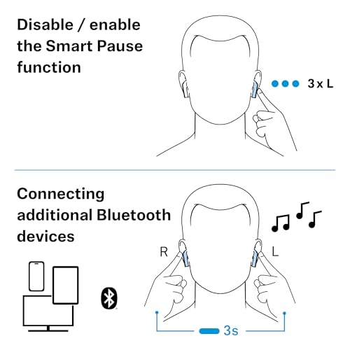 Sennheiser ACCENTUM Open Wireless Earbuds, Open Ear Buds Design, Dynamic Sound & Bluetooth 5.3, IPX4 Splash Protection, 28 Hours Battery Life, USB-C Charging Case, Music, Phone Calls, Travel, Cream - color: Cream, size: Small