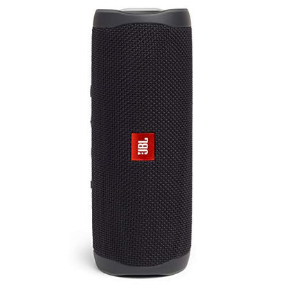 JBL Flip 5 Waterproof Portable Bluetooth Speaker - Black (Renewed) - color: black