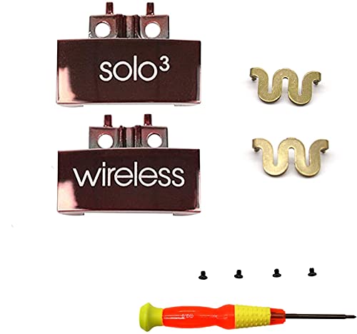 Adhiper Hinge Replacement for Solo3 Wireless Solo2 Wireless Headphone - color: Rose Gold