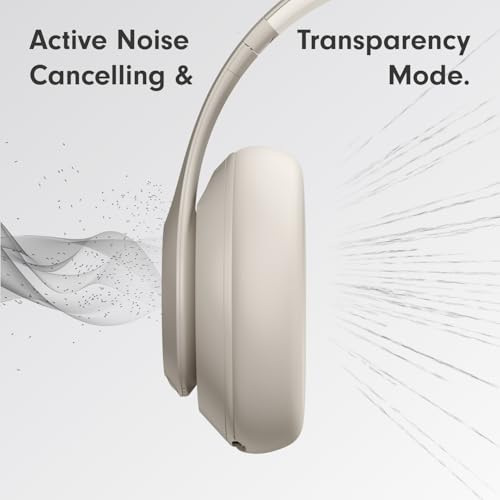 Beats Studio Pro Premium Wireless Over-Ear Headphones- Up to 40-Hour Battery Life, Active Noise Cancelling, Great for Travel & Commuting, USB-C Lossless Audio, Apple & Android Compatible - Sandstone | Noise canceling audio with Bluetooth connectivity, mic