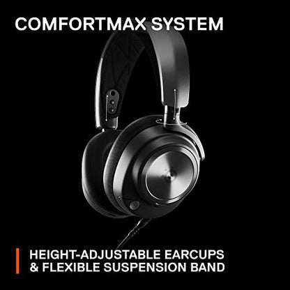 SteelSeries Arctis Nova Pro Multi-System Gaming Headset - Premium Hi-Fi Drivers, Hi-Res Audio - 360° Spatial Audio - GameDAC Gen 2 - ESS Sabre Quad-DAC - Stealth Retractable Mic - PC, PS5, PS4, Switch - style: Nova Pro PC | PlayStation