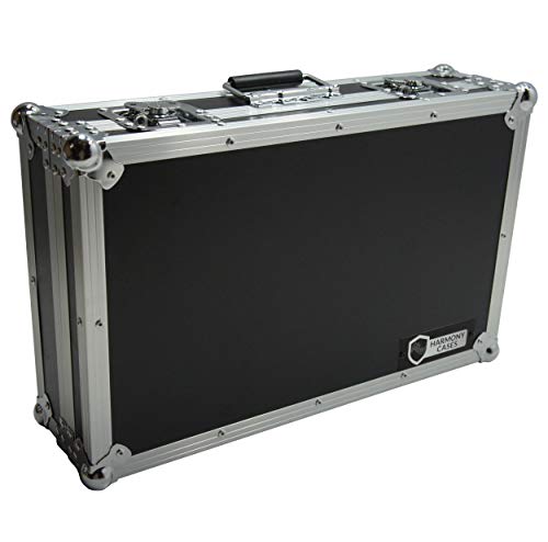 Pick and Pluck Foam Utility Locking Case 22" x 13" x 5-3/8" Harmony Cases | Customizable 22 inch interior protection for mixers, mics, equipment, road-ready flight build, secure latches, DJ travel