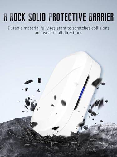 Case for ASUS ROG Cetra Open Ear Earbuds (White) - color: White, size: Open Ear