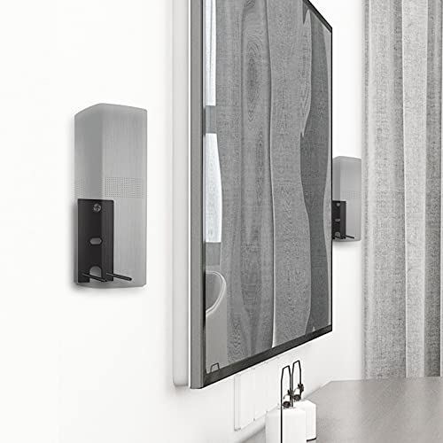 Dinghose Wall Brackets Compatible with Bose Surround Speakers 700，OmniJewel Lifestyle 650 Home Entertainment System (Black) - color: Black